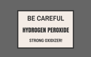 hydrogen peroxide dangers skin