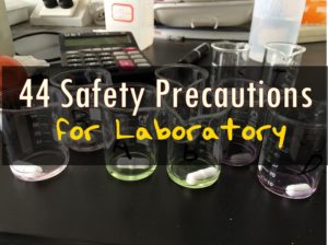 safety precautions inside the laboratory