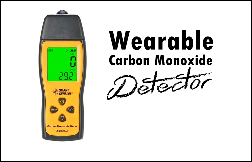 wearable carbon monoxide detector