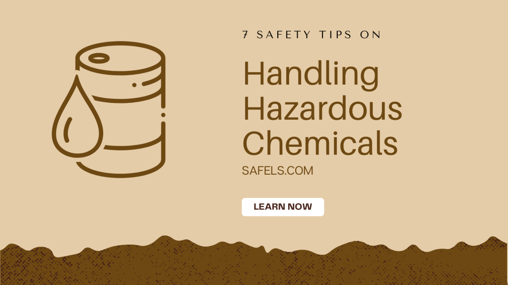 handling hazardous chemicals