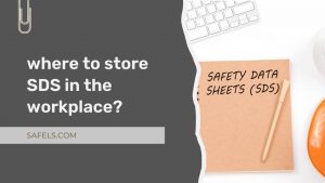 where to store safety data sheet