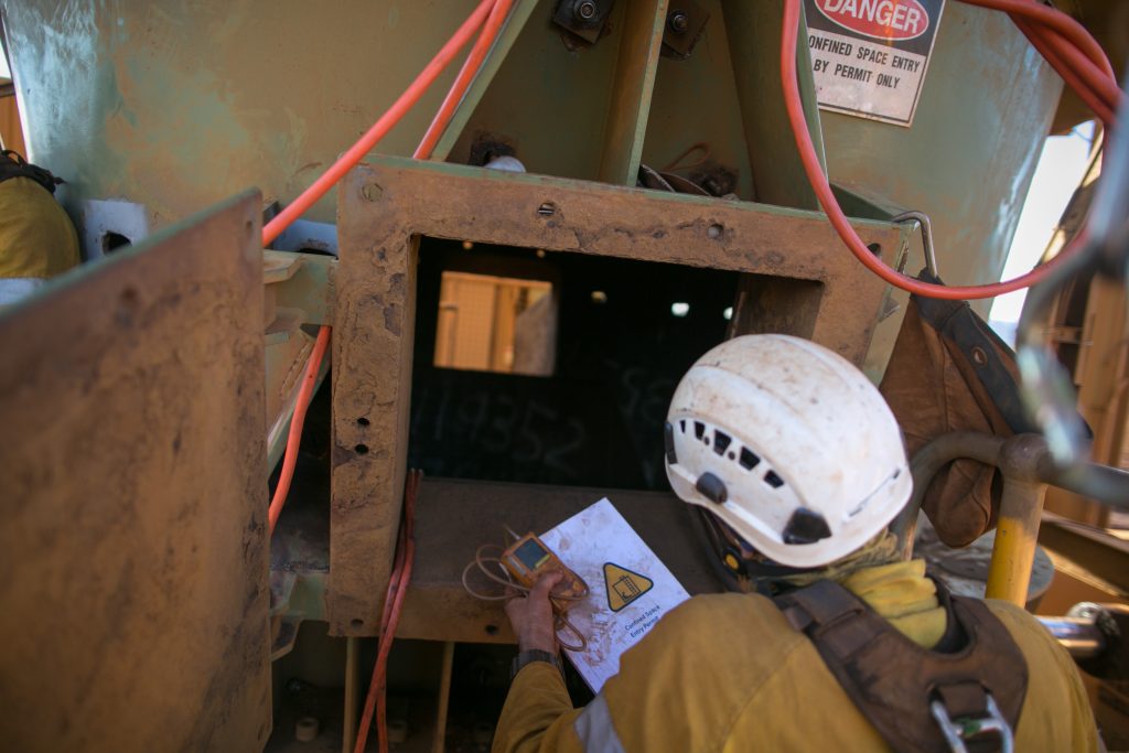 hazardous gas inspection