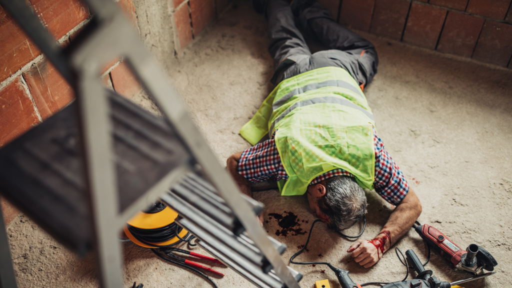 get injured at work